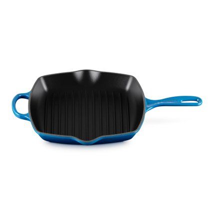 223752 grilovaci panev signature 26 cm azure litina le creuset