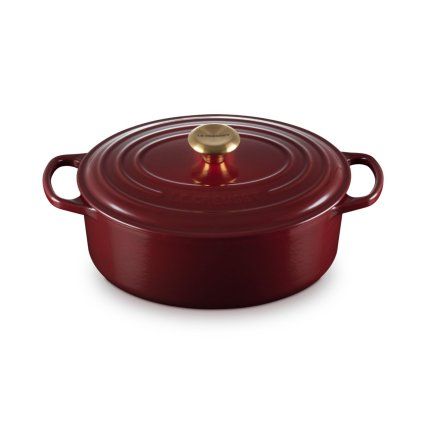 223908 kastrol signature 29 cm 4 7 l ovalny garnet litina le creuset