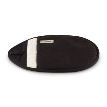 223842 chnapka na hrnec 32 x 20 cm cerna bavlna le creuset