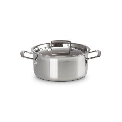 224160 kastrol classic 20 cm 3 l stribrna nerezova ocel le creuset