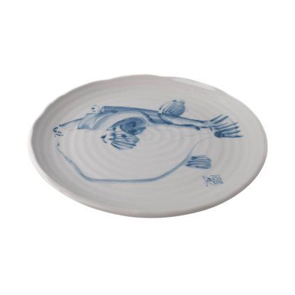 225522 jidelni talir fugu 29 cm bila keramika mij
