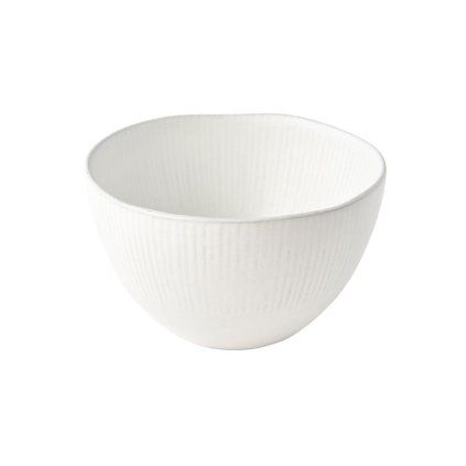 225540 jidelni miska snow leaf 13 cm 300 ml bila keramika mij