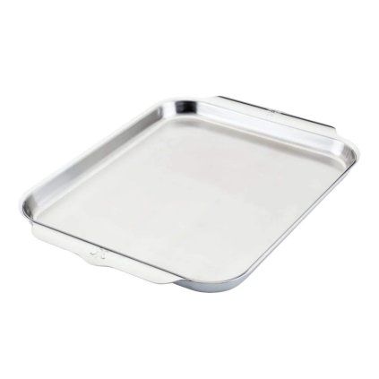 225627 plech na peceni ovenbond 38 x 30 cm stribrna nerezova ocel hestan