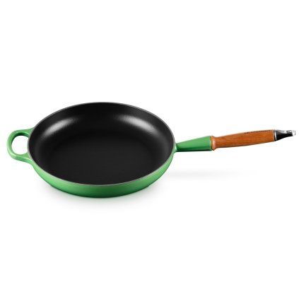 225024 panev na smazeni signature 28 cm bamboo litina le creuset