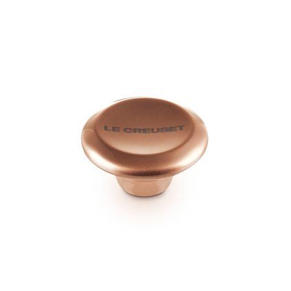 223422 uchyt na poklici signature 4 7 cm medena nerezova ocel le creuset