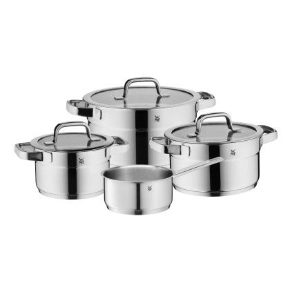 226179 sada hrncu compact cuisine sada 4 ks stribrna nerezova ocel wmf