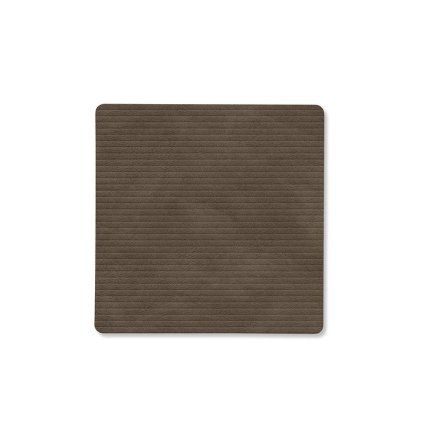 228687 podtacek square corduroy 10 x 10 cm kaviarova kuze lind dna