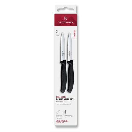 229338 sada nozu swiss classic 10 cm sada 2 ks cerna plast victorinox