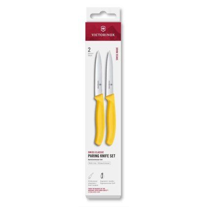 229365 sada nozu swiss classic 10 cm sada 2 ks zluta plast victorinox