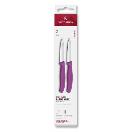 229479 sada nozu swiss classic 8 cm sada 2 ks fialova plast victorinox