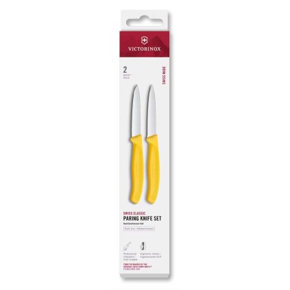 229323 sada nozu swiss classic 8 cm sada 2 ks zluta plast victorinox