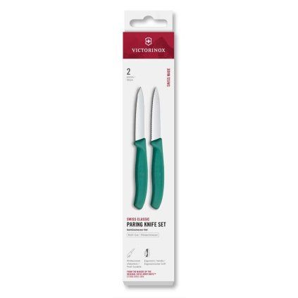 229380 sada nozu swiss classic 8 cm sada 2 ks zelena plast victorinox