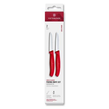 229494 sada nozu swiss classic 8 cm sada 2 ks cervena plast victorinox
