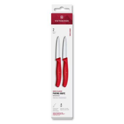 229470 sada nozu swiss classic 8 cm sada 2 ks cervena plast victorinox