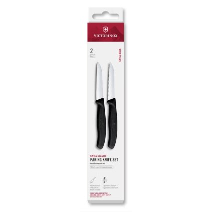 229497 sada nozu swiss classic 8 cm sada 2 ks cerna plast victorinox