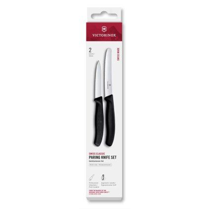 229317 sada nozu swiss classic 8 a 11 cm sada 2 ks cerna plast victorinox