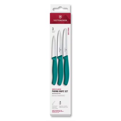 229503 sada nozu swiss classic sada 3 ks zelena plast victorinox