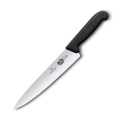 229149 kucharsky nuz fibrox 22 cm cerna plast victorinox