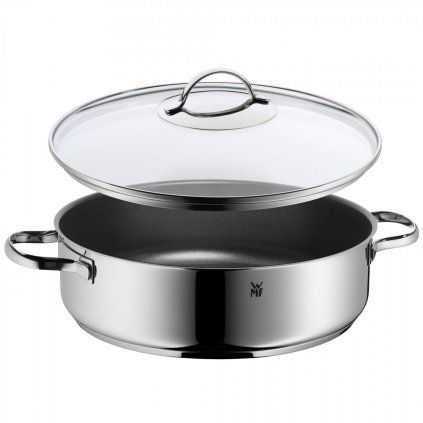 144167 servirovaci panev kastrol na sote o 28 cm wmf