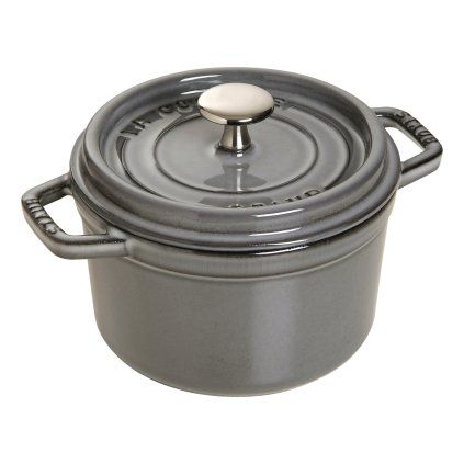 140765 kulaty hrnec grafitove seda o 14 cm staub