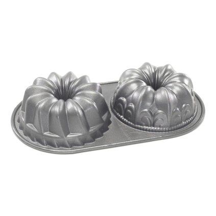 137681 forma na 2 male babovky duet bundt stribrna nordic ware