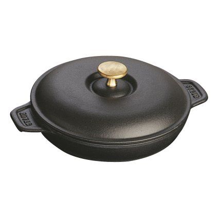 141296 litinova zapekaci miska s poklici cerna o 20 cm staub