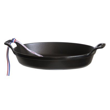 141248 ovalny litinovy pekac cerny 28 cm staub