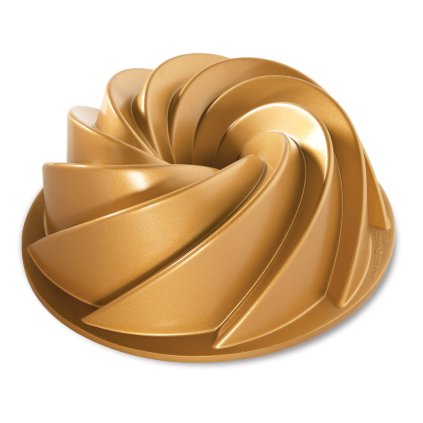 152114 forma na babovku spirala heritage bundt zlata nordic ware