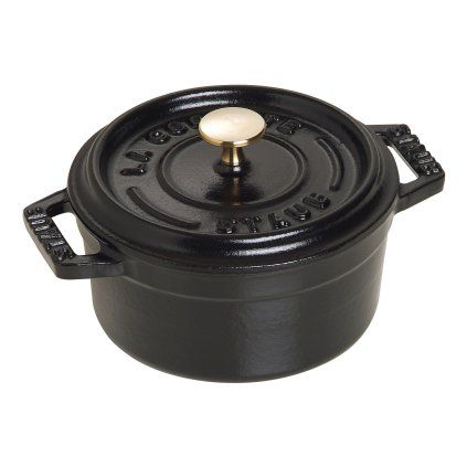 140738 kulaty hrnec cerna o 10 cm staub