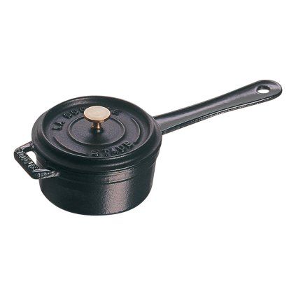 149519 mini rendlik na omacky s poklici cerna o 10 cm staub