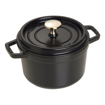 140777 kulaty hrnec cerna o 16 cm staub
