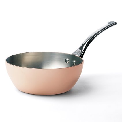 129098 konicka zaoblena medena panev na indukci o 20 cm prima matera de buyer