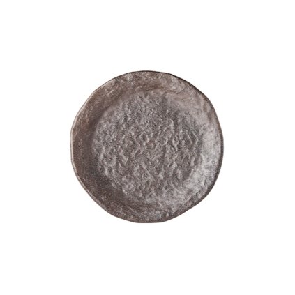 226434 predkrmovy talir stone 17 cm hneda keramika mij