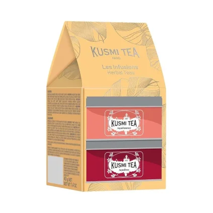 233135 darkova sada caju aquasummer aquarosa 2 x 20 g plechovka kusmi tea