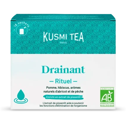 233042 bio ovocny caj draining ritual 18 sacku kusmi tea