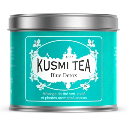 233069 zeleny caj blue detox 100 g plechovka kusmi tea
