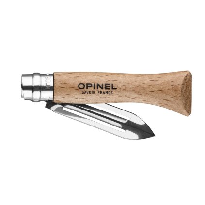232312 skrabka na zeleninu n 06 pocket peeler 15 cm prirodni bukove drevo opinel