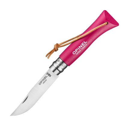 232462 kapesni nuz n 06 bushwacker 7 cm malinova habrove drevo opinel