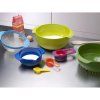 Kuhinjska skleda MULTI-COLOUR NEST™ 9 PLUS , set 9 kosov, zložljive, z merico, barvna, Joseph Jose
