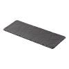 Krožnik za tapas BASALT, 30 x 11 cm, efekt skrilavca, keramika, REVOL
