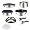 Set posode INGENIO PREFERENCE ON L9749432, set 13 kosov, inox, Tefal