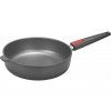 Ponev za praženje TITANIUM NOWO, 28 cm, za indukcijo, odstranljiv ročaj, titan, WOLL