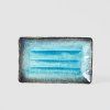 Sushi krožnik SKY BLUE, 21,5 x 13 cm, MIJ