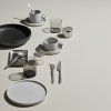 Kozarec za vodo MERA, set 2 kosov, 220 ml, dimljeno steklo, Blomus