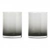 Kozarec za vodo MERA, set 2 kosov, 220 ml, dimljeno steklo, Blomus