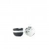 Skleda za omako BLACK & WHITE SAKURA, set 4 kosov, 100 ml, MIJ