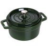 Casserole kozica COCOTTE, 26 cm, s parnikom, bazilika, lito železo, Staub