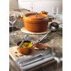 Casserole kozica COCOTTE, 26 cm, s parnikom, bazilika, lito železo, Staub