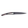 Žepni nož TATTOO FEATHER, 37 g, palisander, črn, deejo