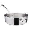 Ponev za praženje M'COOK, 28 cm, iz nerjavečega jekla, Mauviel